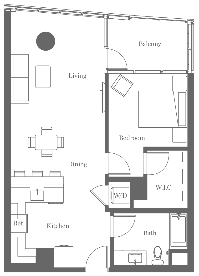 Kurve on Wilshire Floor Plan 20